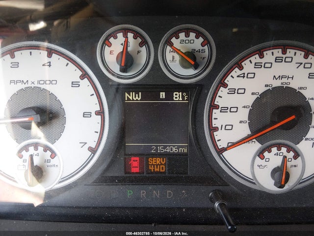 Продажа на аукционе авто 2011 Ram Ram 1500 Laramie, vin: 1D7RV1CT4BS592181, номер лота: 46302785
