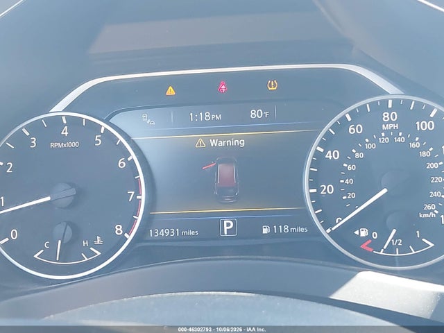 46302793 :رقم المزاد ، 5N1AZ2MG6JN188987 vin ، 2018 Nissan Murano Platinum مزاد بيع