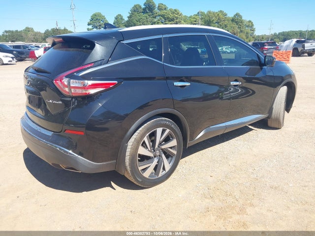 46302793 :رقم المزاد ، 5N1AZ2MG6JN188987 vin ، 2018 Nissan Murano Platinum مزاد بيع