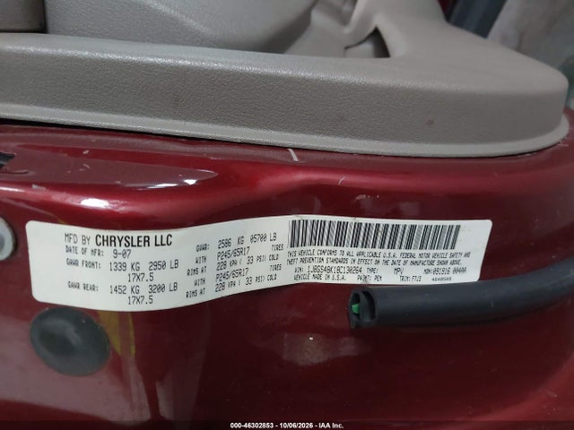 Aukcja sprzedaży 2008 Jeep Grand Cherokee Laredo, vin: 1J8GS48K18C130264, numer aukcji: 46302853