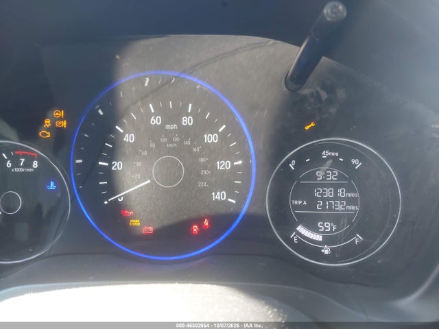2016 Honda Hr-v Lx მანქანა იყიდება აუქციონზე, vin: 3CZRU5H38GM739416, აუქციონის ნომერი: 46302954
