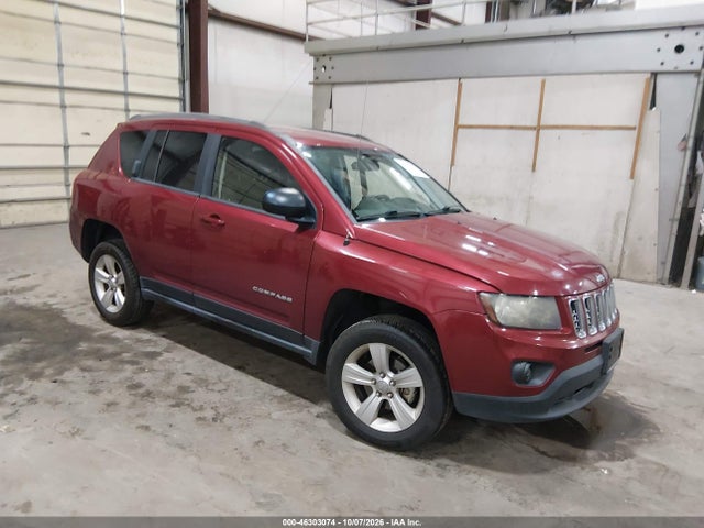 2014 Jeep Compass Sport მანქანა იყიდება აუქციონზე, vin: 1C4NJDBB9ED926986, აუქციონის ნომერი: 46303074