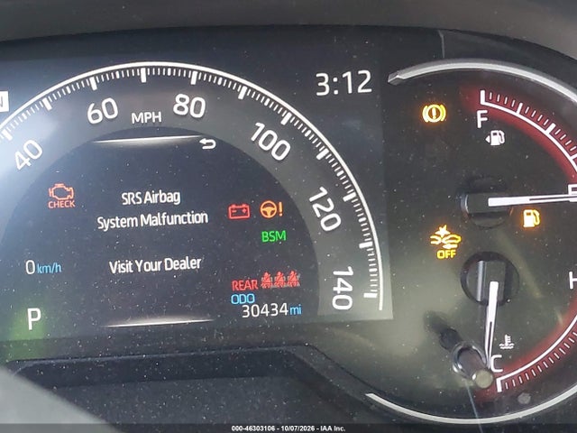 46303106 :رقم المزاد ، 2T3C1RFV8RW301061 vin ، 2024 Toyota Rav4 Xle Premium مزاد بيع
