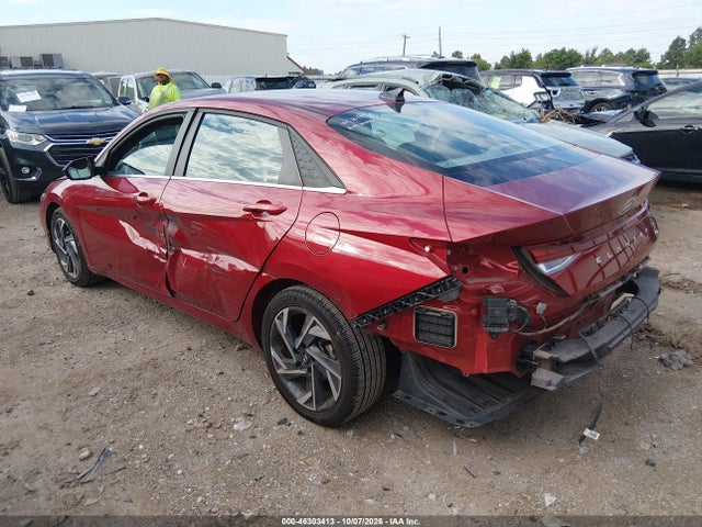 Продажа на аукционе авто 2025 Hyundai Elantra Sel Convenience, vin: KMHLS4DG0SU912611, номер лота: 46303413