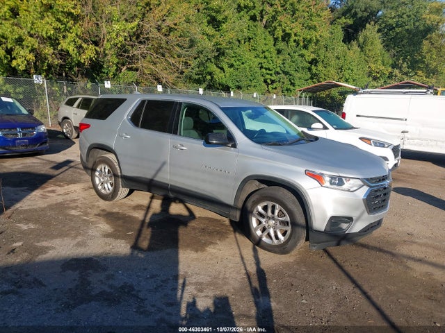 2019 Chevrolet Traverse Ls მანქანა იყიდება აუქციონზე, vin: 1GNERFKW4KJ259465, აუქციონის ნომერი: 46303461
