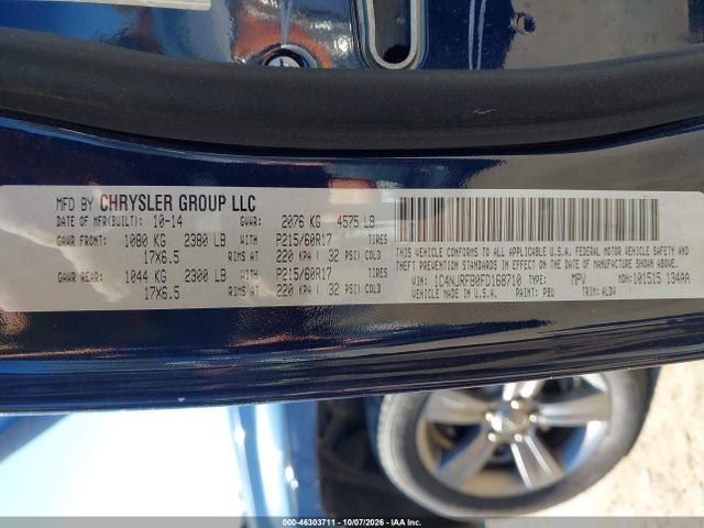 1C4NJRFB0FD168710 Jeep Patriot High Altitude Edition