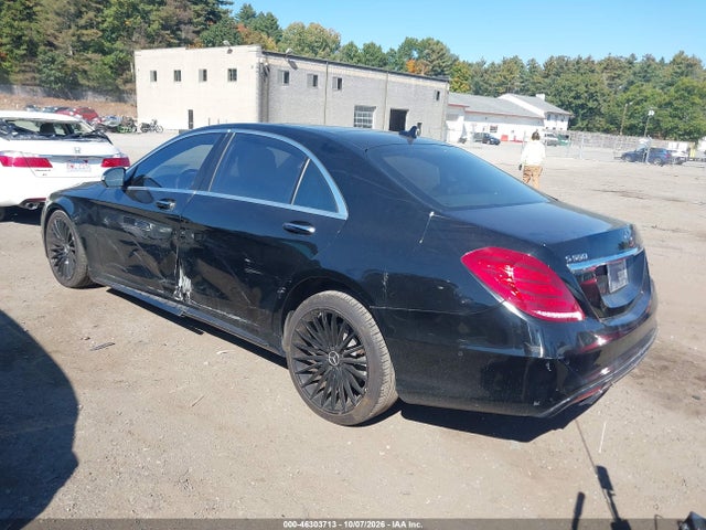 2015 Mercedes-benz S 550 4matic მანქანა იყიდება აუქციონზე, vin: WDDUG8FB5FA083812, აუქციონის ნომერი: 46303713