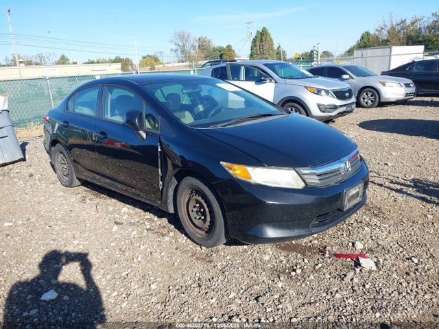 Продаж на аукціоні авто 2012 Honda Civic Lx, vin: 19XFB2F59CE019452, номер лоту: 46303719
