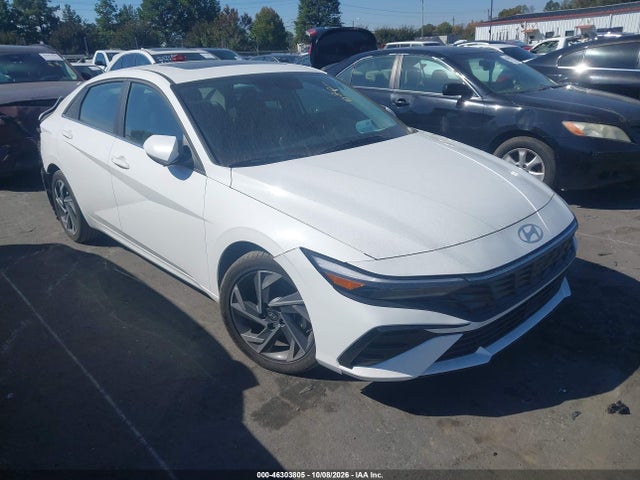 2025 Hyundai Elantra Sel Convenience მანქანა იყიდება აუქციონზე, vin: KMHLS4DG8SU922416, აუქციონის ნომერი: 46303805