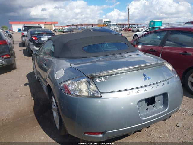 46303959 :رقم المزاد ، 4A3AL25F37E030463 vin ، 2007 Mitsubishi Eclipse Spyder Gs مزاد بيع