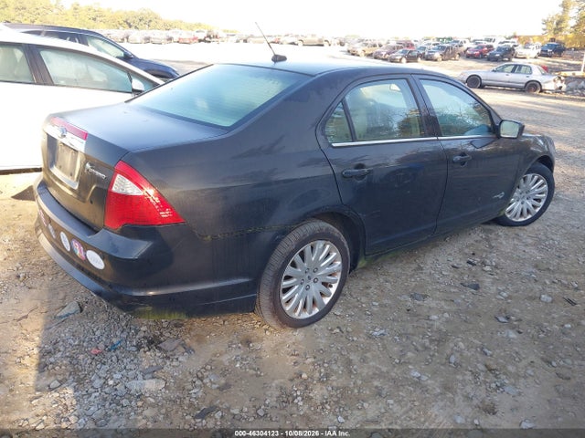 2010 Ford Fusion Hybrid მანქანა იყიდება აუქციონზე, vin: 3FADP0L36AR186007, აუქციონის ნომერი: 46304123