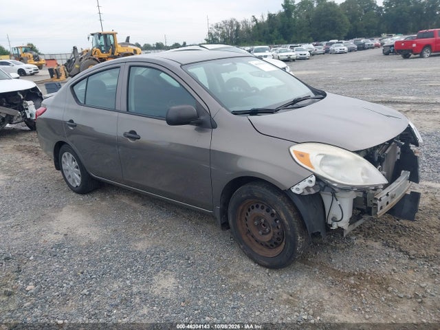 2014 Nissan Versa 1.6 S+ მანქანა იყიდება აუქციონზე, vin: 3N1CN7AP2EL824694, აუქციონის ნომერი: 46304143