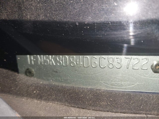 46304163 :رقم المزاد ، 1FM5K8D84DGC83722 vin ، 2013 Ford Explorer Xlt مزاد بيع