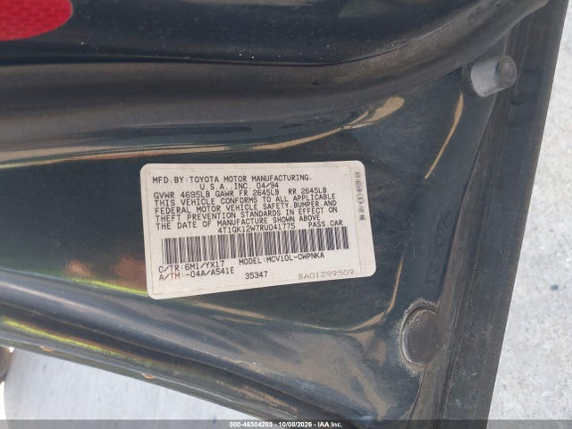 Продаж на аукціоні авто 1994 Toyota Camry Le, vin: 4T1GK12W7RU041775, номер лоту: 46304203