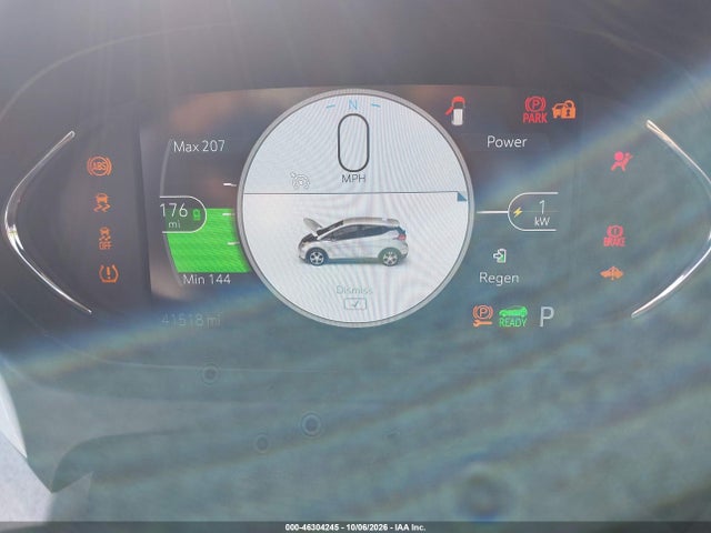 46304245 :رقم المزاد ، 1G1FY6S02M4105813 vin ، 2021 Chevrolet Bolt Ev Fwd Lt مزاد بيع