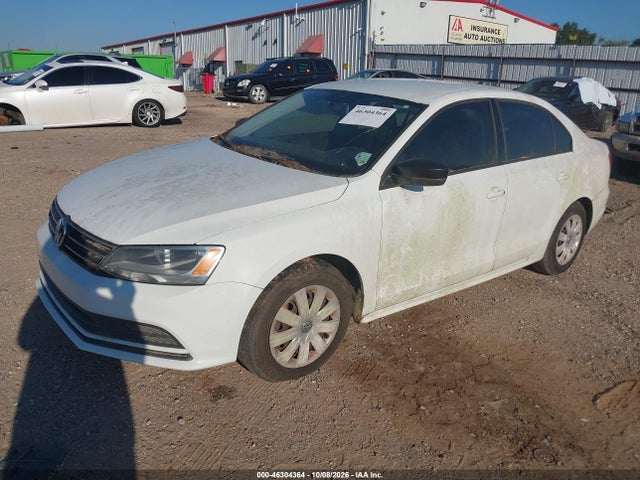 2015 Volkswagen Jetta 2.0l S მანქანა იყიდება აუქციონზე, vin: 3VW2K7AJXFM305138, აუქციონის ნომერი: 46304364