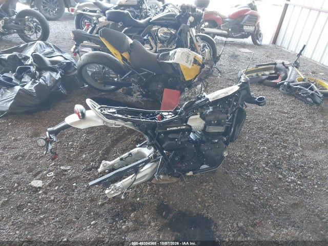 46304365 :رقم المزاد ، SMTD45HG9PTBK2423 vin ، 2023 Triumph Motorcycle Scrambler 1200 Xc مزاد بيع