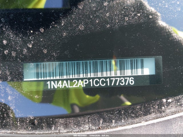Продажа на аукционе авто 2012 Nissan Altima 2.5 S, vin: 1N4AL2AP1CC177376, номер лота: 46304581