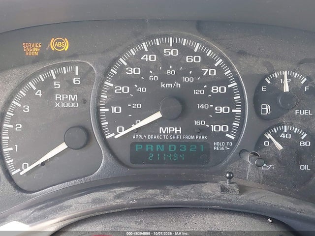 Продаж на аукціоні авто 2001 Chevrolet Silverado 1500hd Ls, vin: 1GCGK13U61F163277, номер лоту: 46304855