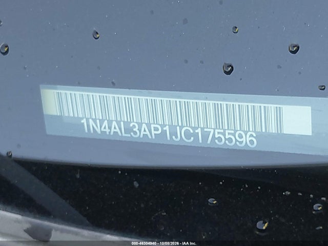 Nissan Altima 2.5 Sl 2018 1N4AL3AP1JC175596 Image 9