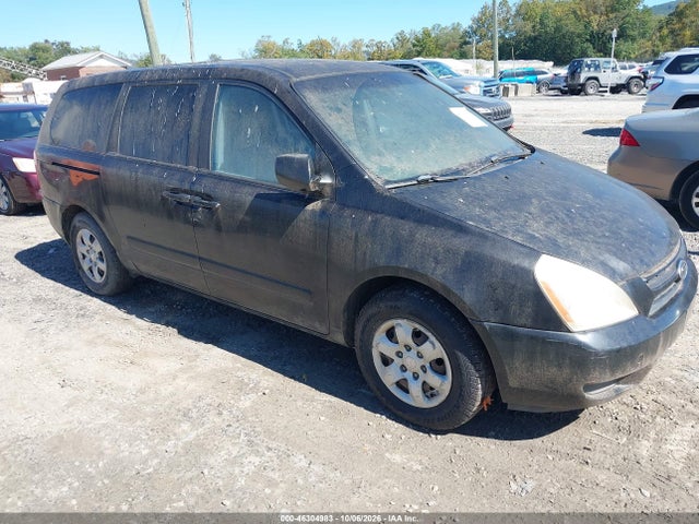 2006 Kia Sedona Ex/lx მანქანა იყიდება აუქციონზე, vin: KNDMB233466047647, აუქციონის ნომერი: 46304983