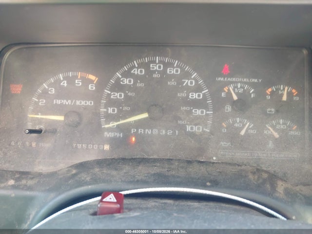 1996 Chevrolet Tahoe K1500 მანქანა იყიდება აუქციონზე, vin: 1GNEK13R3TJ420812, აუქციონის ნომერი: 46305001