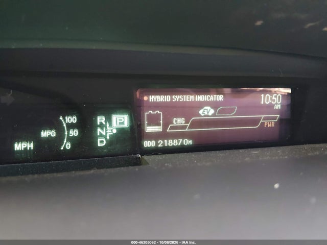 2013 Toyota Prius Two მანქანა იყიდება აუქციონზე, vin: JTDKN3DU7D5631281, აუქციონის ნომერი: 46305062