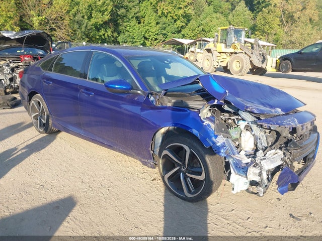 2018 Honda Accord Sport მანქანა იყიდება აუქციონზე, vin: 1HGCV1F38JA157634, აუქციონის ნომერი: 46305164