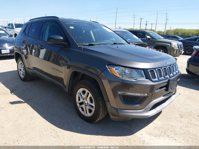 Продаж на аукціоні авто 2018 Jeep Compass Sport 4x4, vin: 3C4NJDAB4JT190917, номер лоту: 46305279