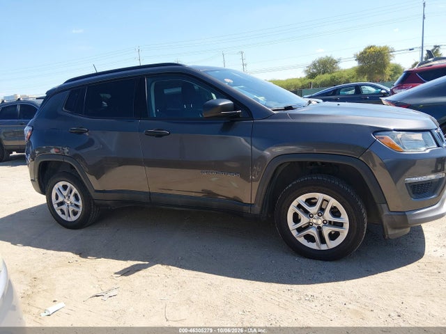 46305279 :رقم المزاد ، 3C4NJDAB4JT190917 vin ، 2018 Jeep Compass Sport 4x4 مزاد بيع