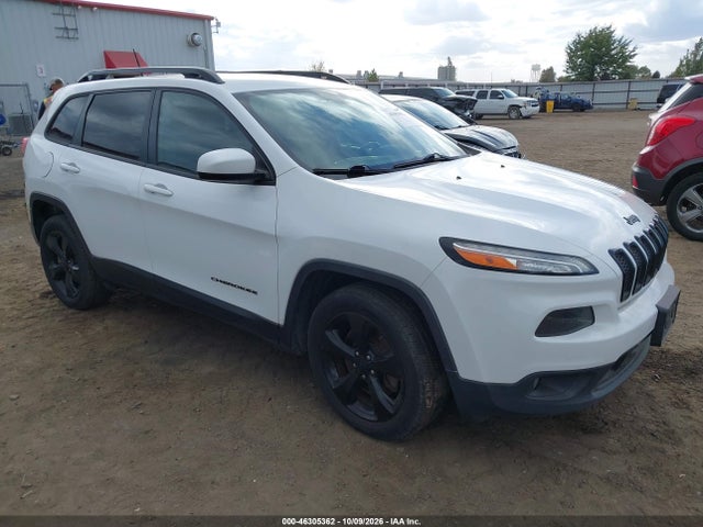 2016 Jeep Cherokee Altitude მანქანა იყიდება აუქციონზე, vin: 1C4PJLCB7GW127877, აუქციონის ნომერი: 46305362