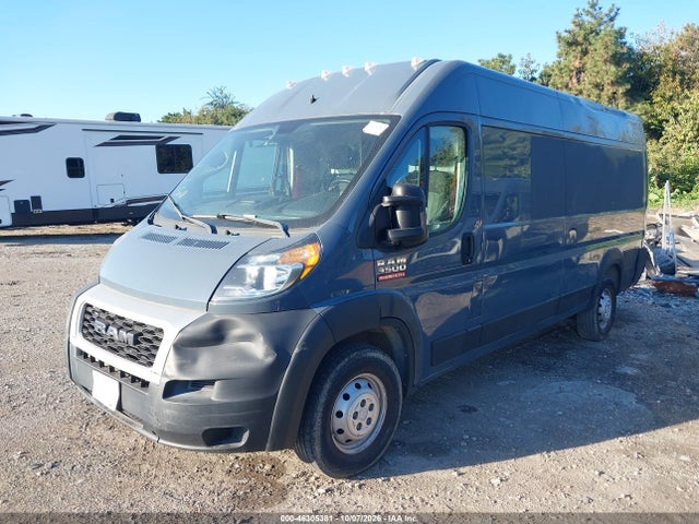 46305381 :رقم المزاد ، 3C6URVJG6LE124714 vin ، 2020 Ram Promaster 3500 Cargo Van High Roof 159 Wb Ext مزاد بيع