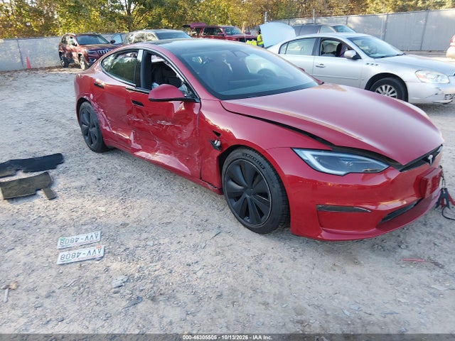 46305505 :رقم المزاد ، 5YJSA1E57NF489618 vin ، 2022 Tesla Model S Dual Motor All-wheel Drive مزاد بيع