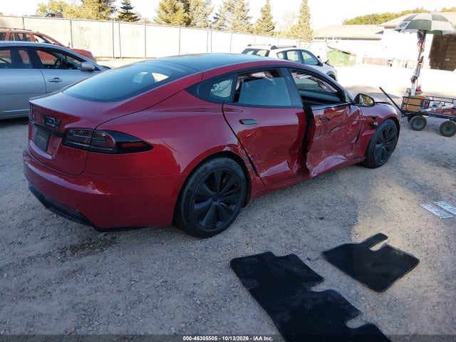 46305505 :رقم المزاد ، 5YJSA1E57NF489618 vin ، 2022 Tesla Model S Dual Motor All-wheel Drive مزاد بيع