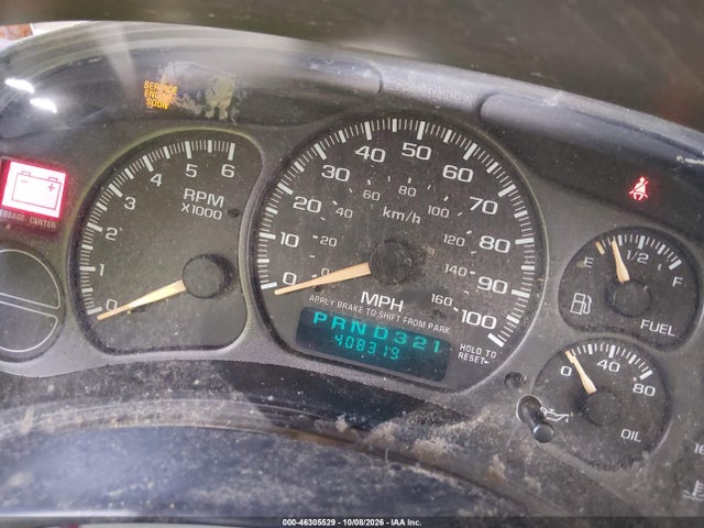 Aukcja sprzedaży 2002 Chevrolet Tahoe Lt, vin: 1GNEC13ZX2R244659, numer aukcji: 46305529