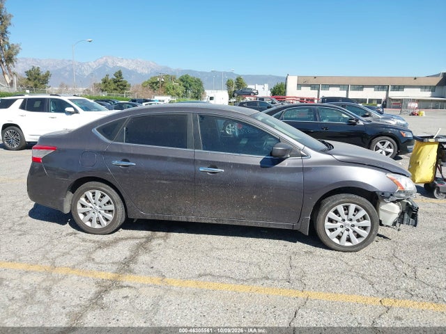 2014 Nissan Sentra S მანქანა იყიდება აუქციონზე, vin: 3N1AB7AP1EL687974, აუქციონის ნომერი: 46305561