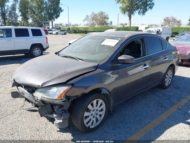 2014 Nissan Sentra S მანქანა იყიდება აუქციონზე, vin: 3N1AB7AP1EL687974, აუქციონის ნომერი: 46305561