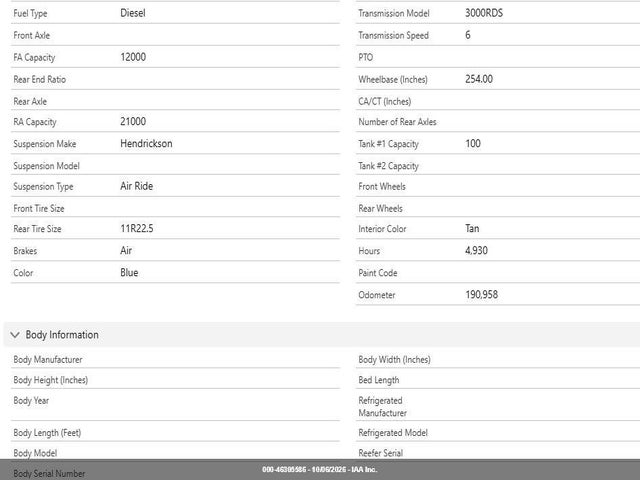 Продаж на аукціоні авто 2018 Kenworth T370 Reefer Box Truck, vin: 2NKHHJ7X2JM195624, номер лоту: 46305586
