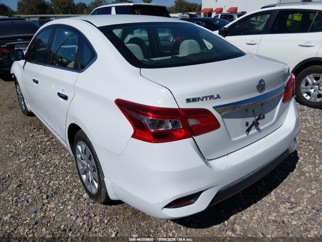 2017 Nissan Sentra S მანქანა იყიდება აუქციონზე, vin: 3N1AB7AP1HY294676, აუქციონის ნომერი: 46305600