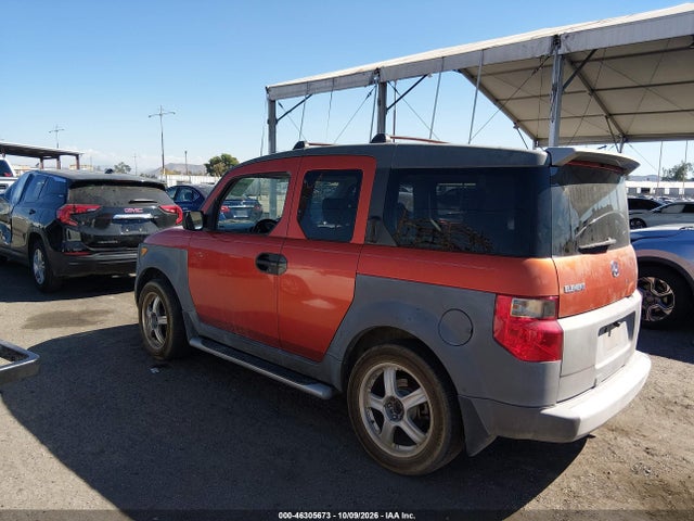 2003 Honda Element Ex მანქანა იყიდება აუქციონზე, vin: 5J6YH28593L013382, აუქციონის ნომერი: 46305673