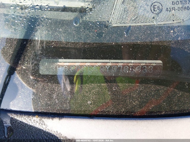 Aukcja sprzedaży 2000 Honda Accord 2.3 Lx, vin: 3HGCG6658YG706933, numer aukcji: 46305763