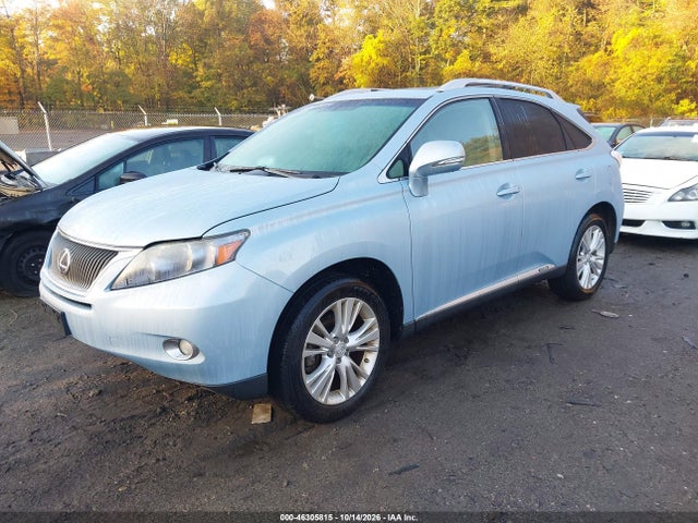2010 Lexus Rx 450h მანქანა იყიდება აუქციონზე, vin: JTJBC1BA7A2410485, აუქციონის ნომერი: 46305815