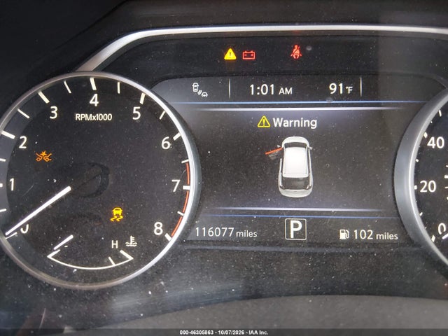 2019 Nissan Murano Sv მანქანა იყიდება აუქციონზე, vin: 5N1AZ2MJ2KN110204, აუქციონის ნომერი: 46305863