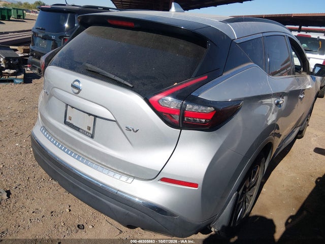 2019 Nissan Murano Sv მანქანა იყიდება აუქციონზე, vin: 5N1AZ2MJ2KN110204, აუქციონის ნომერი: 46305863