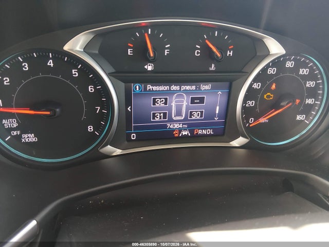 Aukcja sprzedaży 2020 Chevrolet Equinox Fwd Lt 2.0l Turbo, vin: 3GNAXLEX4LS739139, numer aukcji: 46305890