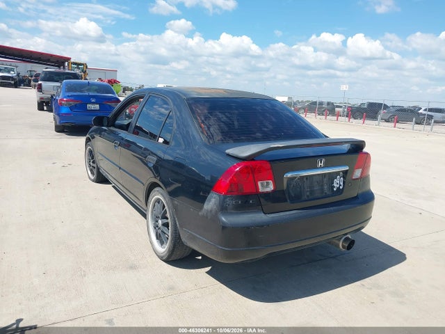 2003 Honda Civic Lx მანქანა იყიდება აუქციონზე, vin: 1HGES16593L035343, აუქციონის ნომერი: 46306241