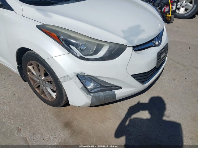 Продаж на аукціоні авто 2015 Hyundai Elantra Se, vin: 5NPDH4AE9FH576032, номер лоту: 46306316