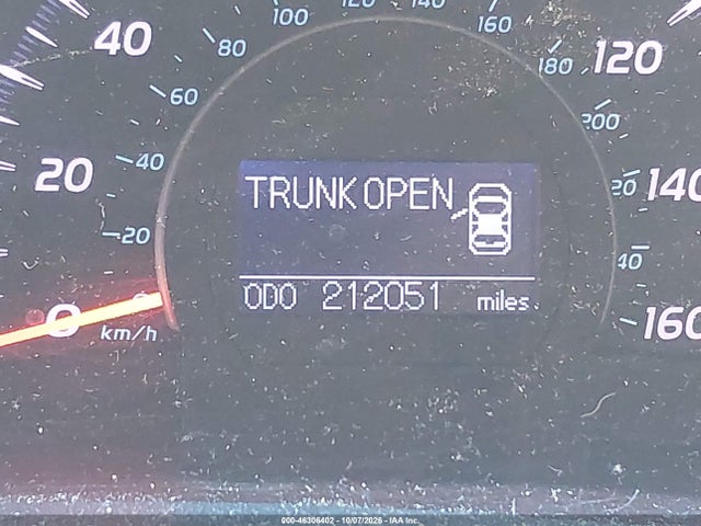 46306402 :رقم المزاد ، JTNBK3EK5A3048085 vin ، 2010 Toyota Camry Xle V6 مزاد بيع