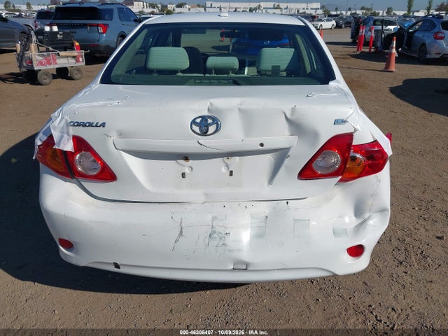 Продаж на аукціоні авто 2009 Toyota Corolla Le, vin: JTDBL40E999085481, номер лоту: 46306407