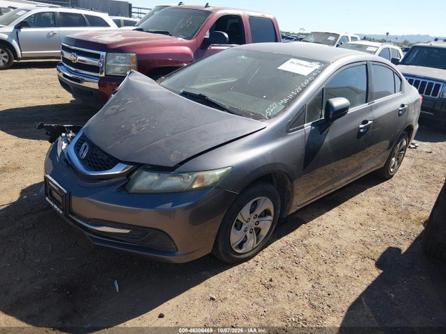 Honda Civic Lx 2014 19XFB2F56EE275227 Image 2